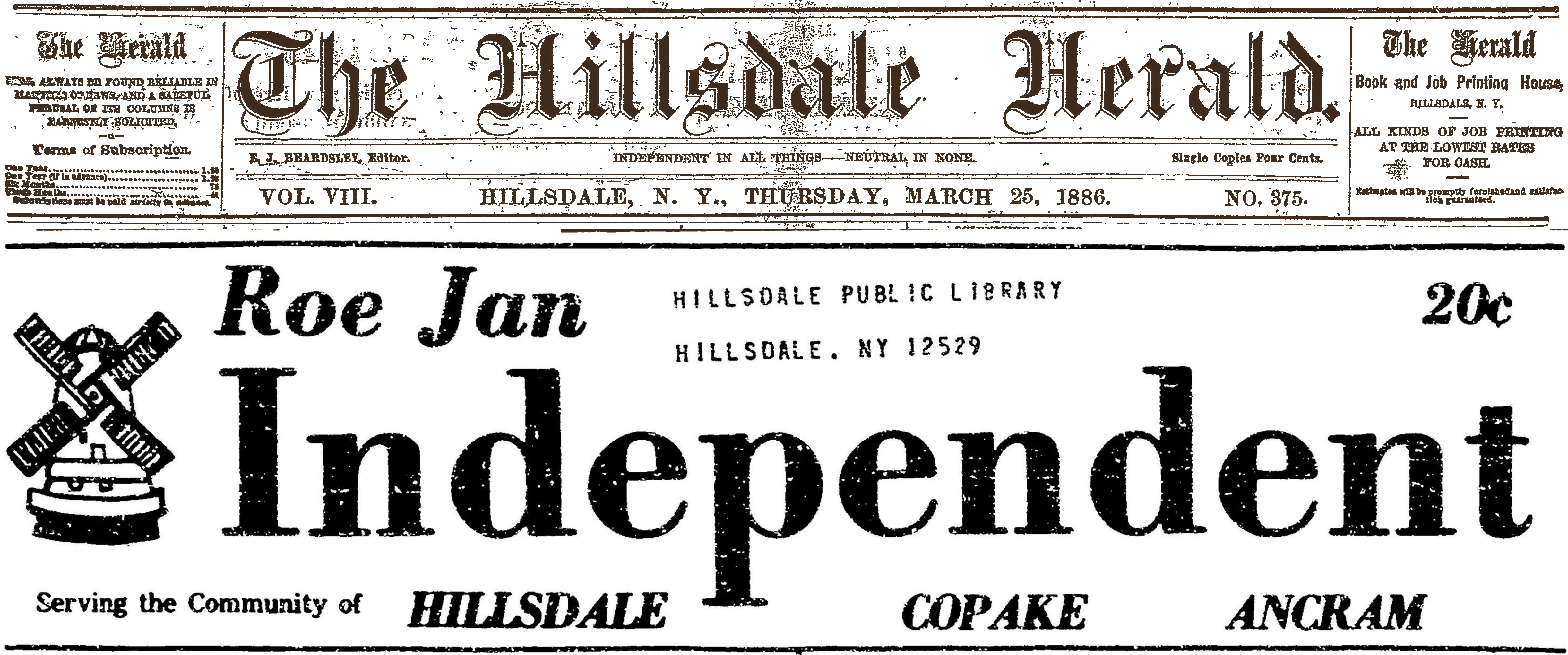 Image of The Hillsdale Herald